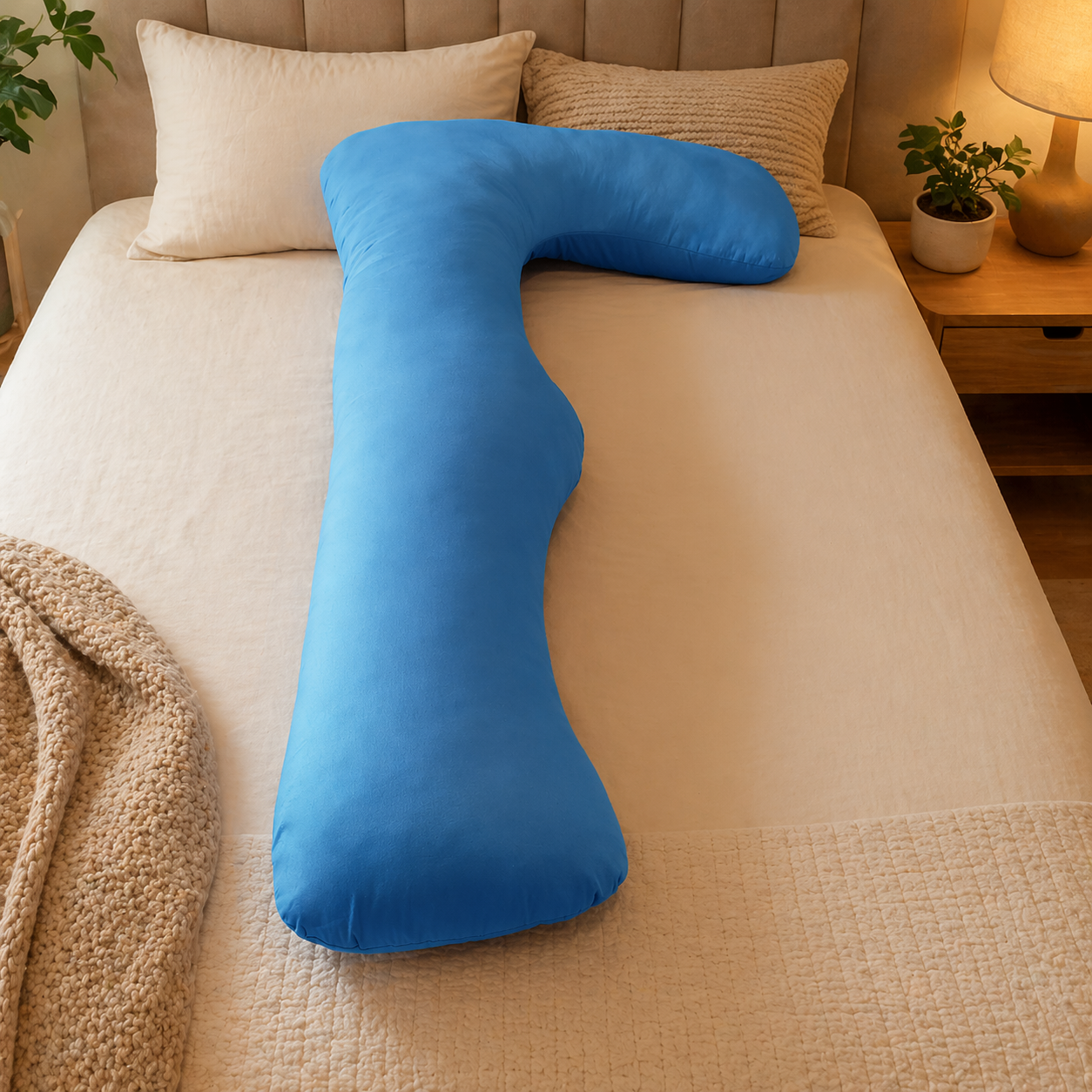 L-Shaped pregnant pillow
